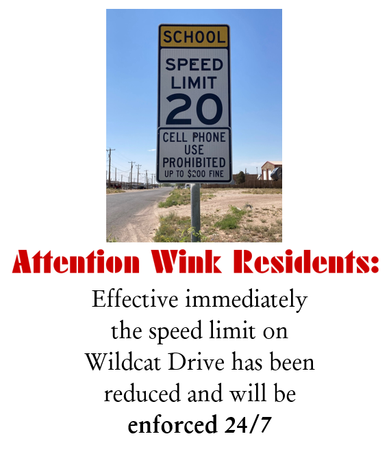 Wildcat Dr. Speed Reduced